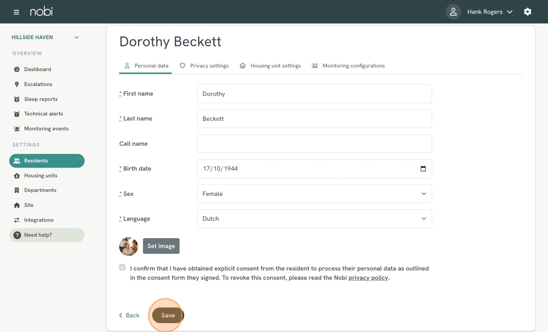 Updating Profile and Resident Information in Dashboard - Step 18.png